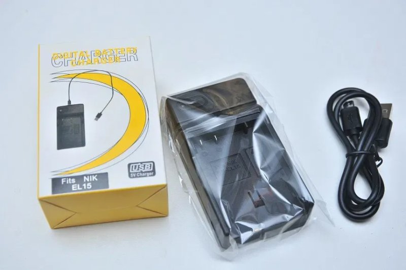 USB Зарядное устройство Nikon EN-EL3e/EN-EL9/EN-EL14/EN-EL15 автомат — фото 5