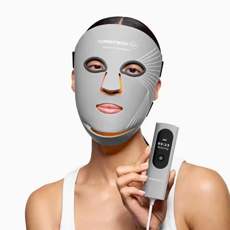 УЦІНКА! Світлодіодна маска CurrentBody Skin LED Multi Light Therapy Face Mask ORIGINAL + подарунок — фото 5