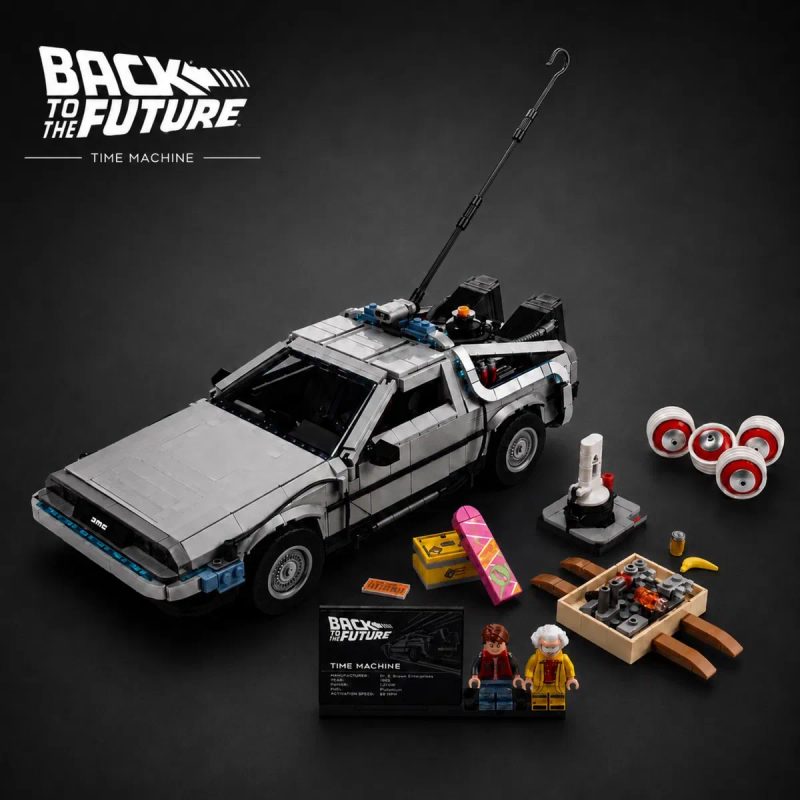 ‼️ В КОРОБЦІ‼️ Конструктор Icons – Машина часу DeLorean 1/1 з LEGO — фото 4