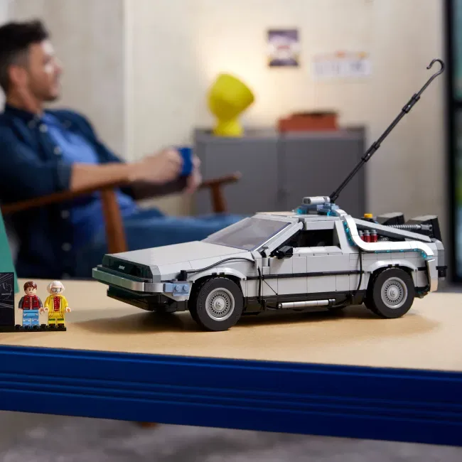 ‼️ В КОРОБЦІ‼️ Конструктор Icons – Машина часу DeLorean 1/1 з LEGO — фото 5