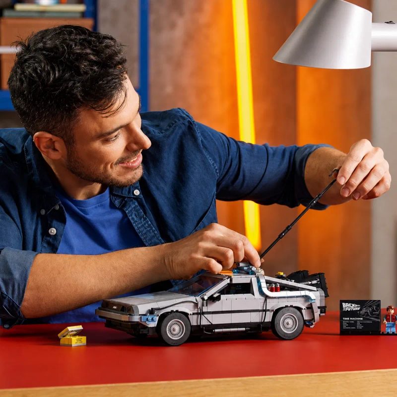 ‼️ В КОРОБЦІ‼️ Конструктор Icons – Машина часу DeLorean 1/1 з LEGO — фото 6