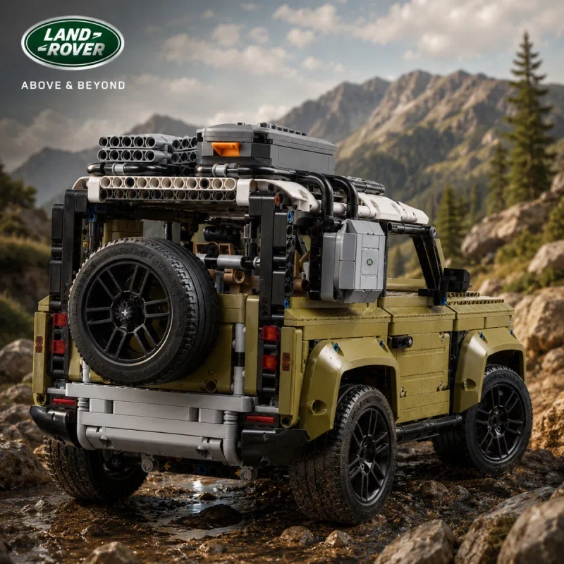 ‼️В КОРОБЦІ‼️ Конструктор Techinc – Land Rover Defender 1/1 з LEGO — фото 2