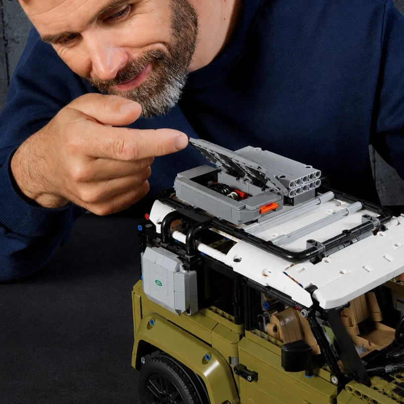‼️В КОРОБЦІ‼️ Конструктор Techinc – Land Rover Defender 1/1 з LEGO — фото 8