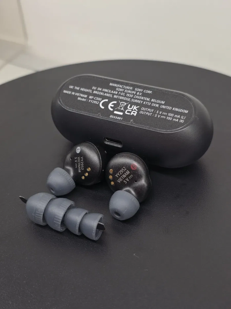 Вакумні навушники Sony WF-C500 TWS, Bluetooth, IPX4 — фото 5