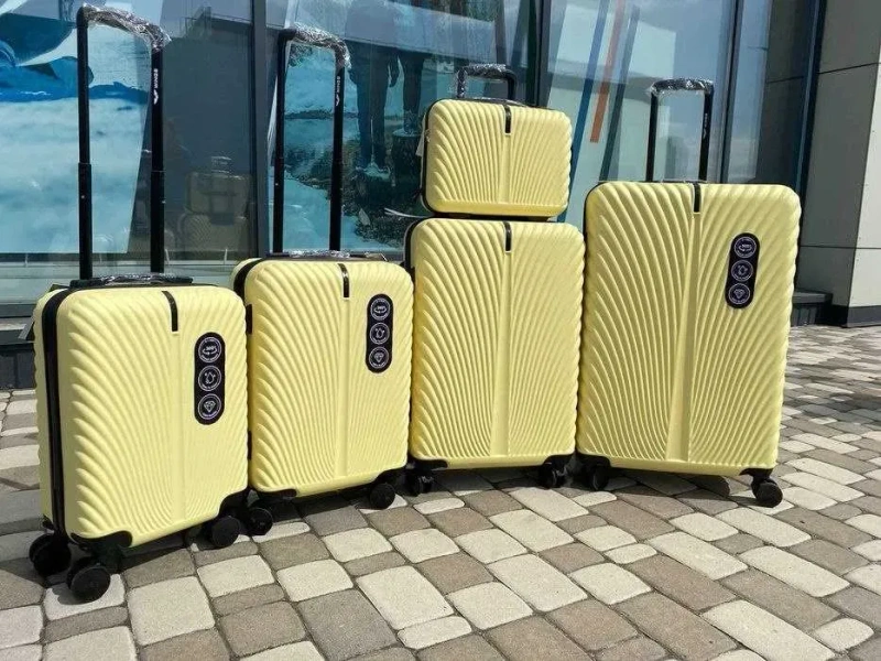Валіза дорожній чемодан та сумка на колесах 147 blue і є інші — фото 2