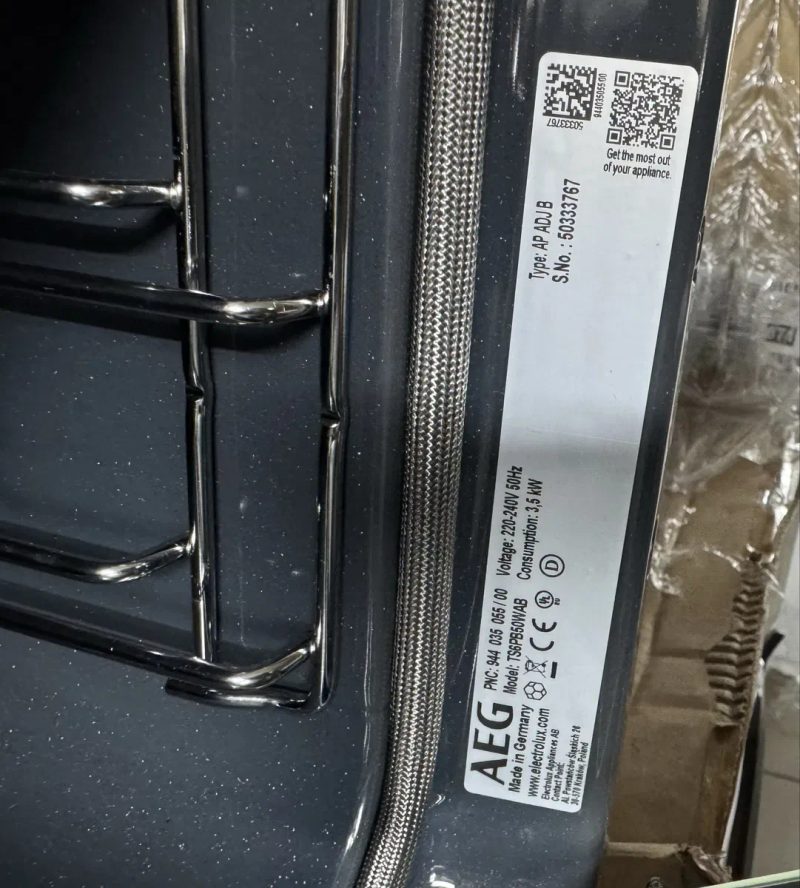 Вбудована духовка AEG Wifi TS6PB50WAB — фото 6