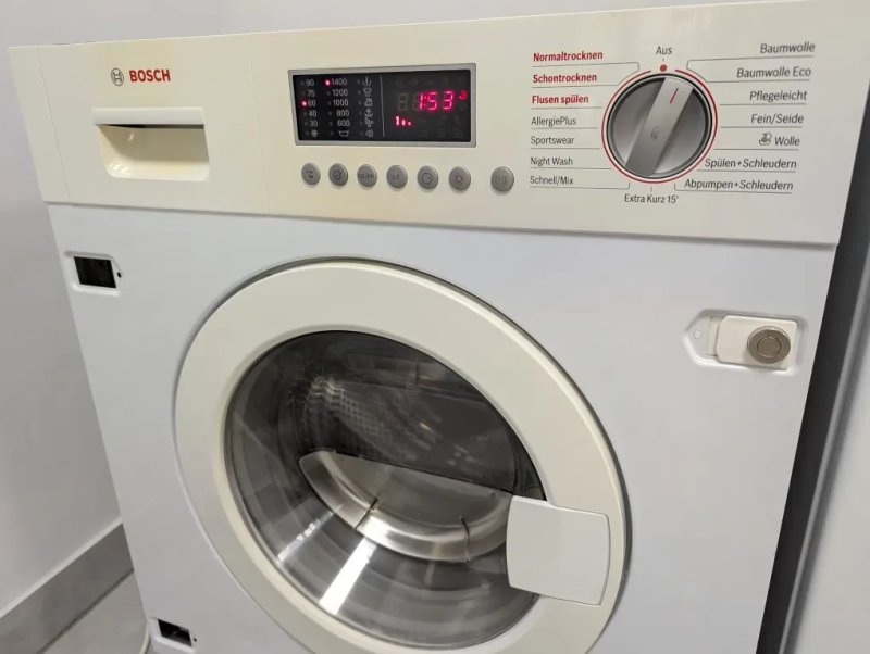 Вбудована Пральна машина з сушкою Bosch 7/4 kg  Б/В Пралка 2в1 — фото 2