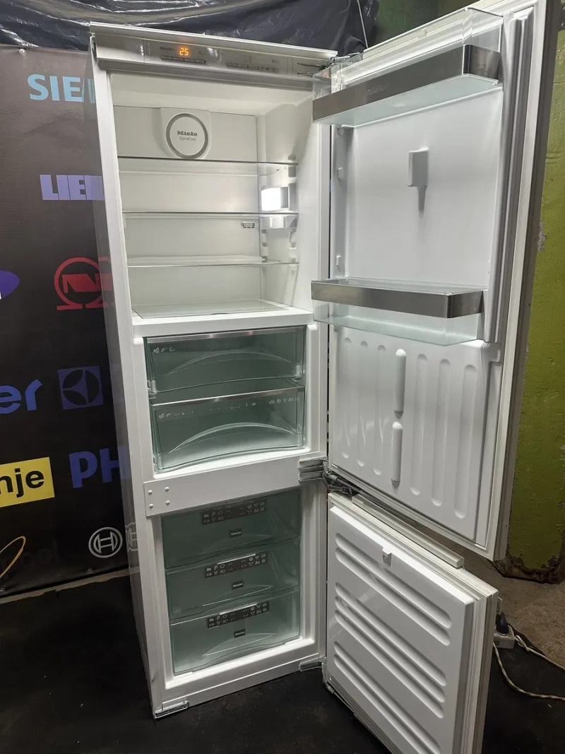 Вбудований холодильник Miele / A++/ No Frost / 262 л /  PerfectFresh /  177 см / SoftClose — фото 2
