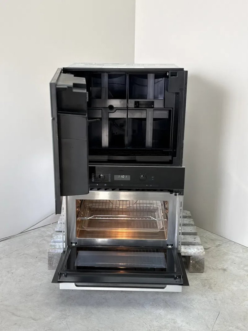 Вбудований комплект Miele H6100BP + CVA6401, духовка + кавомашина, преміум клас — фото 3