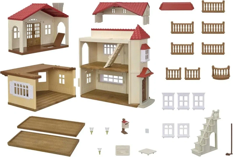 Великий будинок з секретною мансардою Sylvanian Families 5716 Набір — фото 8