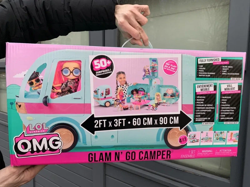 Великий Гламурний кемпер автобус лол lol omg Glam camper 50 сюрпризів — фото 2