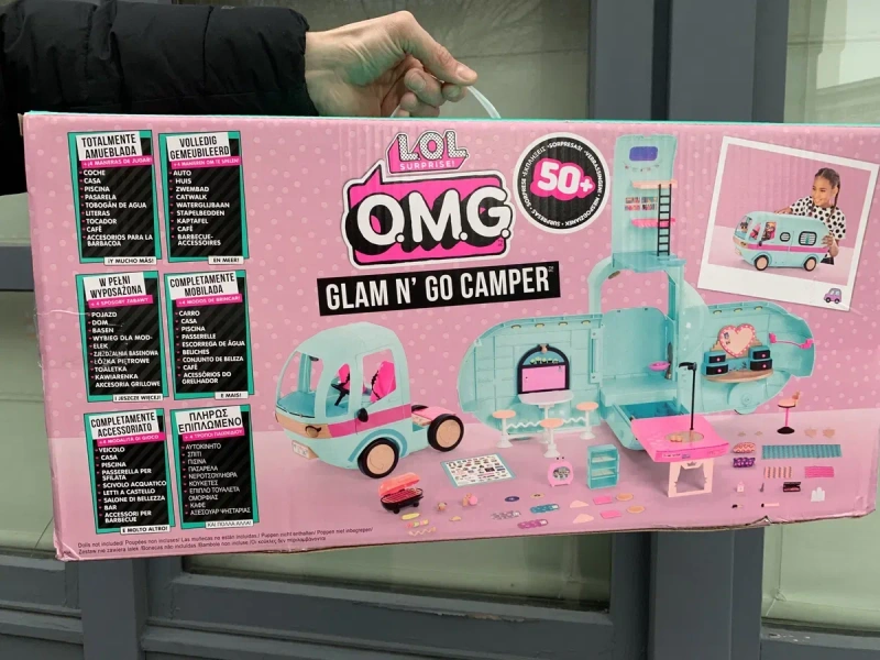 Великий Гламурний кемпер автобус лол lol omg Glam camper 50 сюрпризів — фото 3