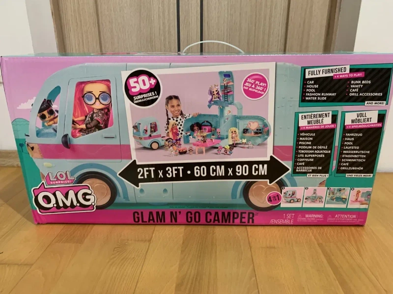 Великий Гламурний кемпер автобус лол lol omg Glam camper 50 сюрпризів — фото 6
