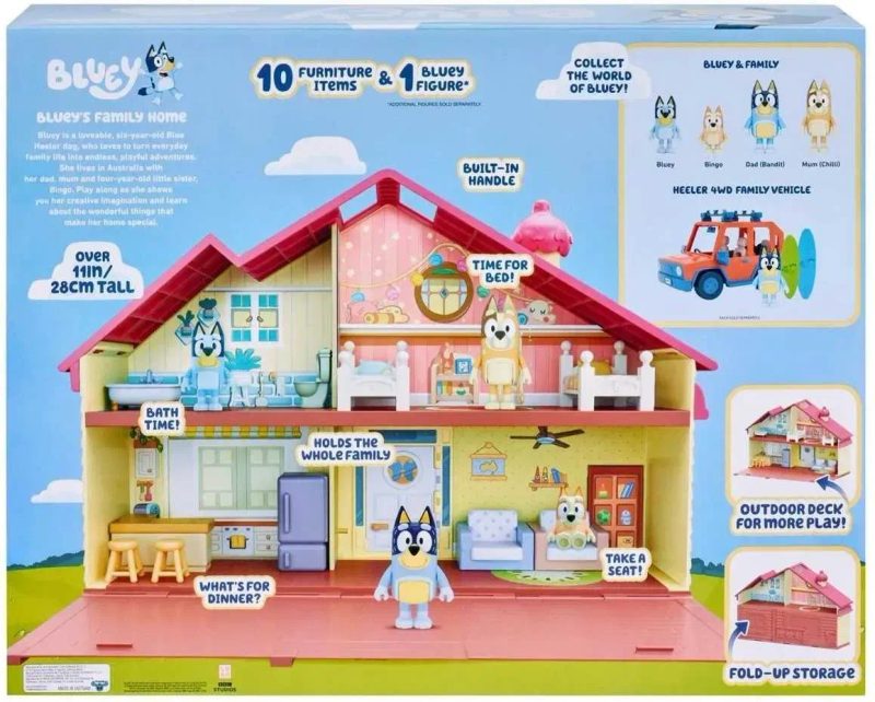 Великий сімейний будинок Блуї Bluey Family Home Playset Ігровий набір — фото 8