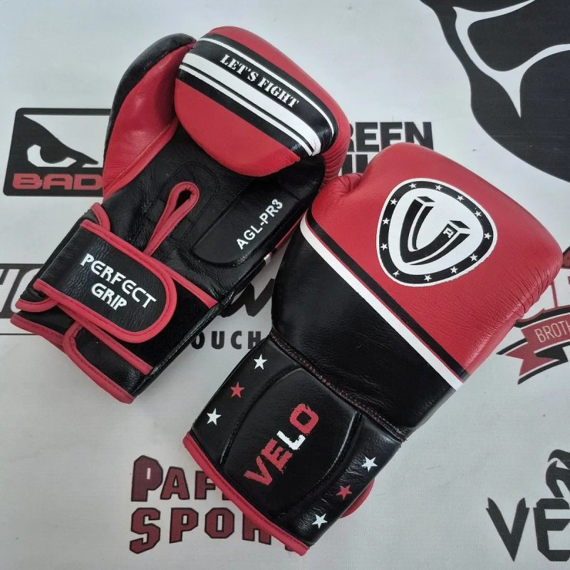 Velo MuayThai 14 Oz Оригінал Боксерські рукавиці шкіра натуральна 14 унцій мма mma — фото 6