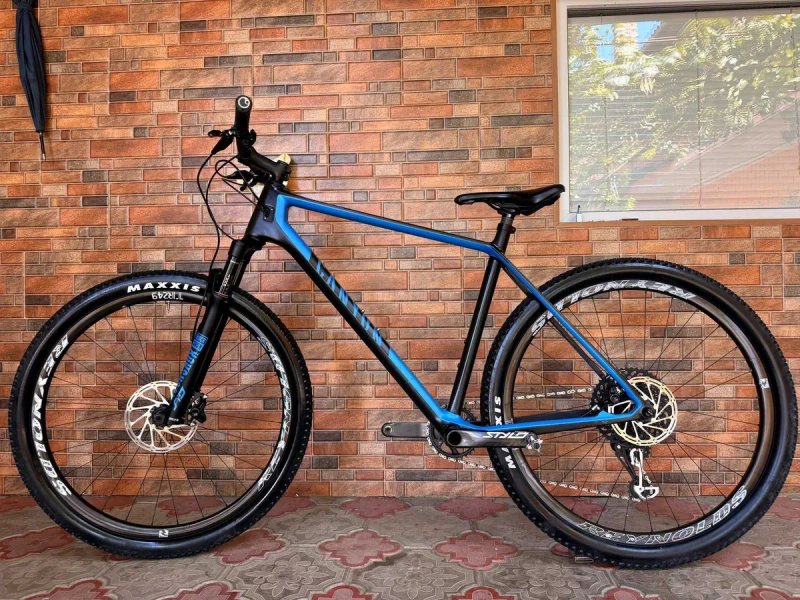 Велосипед CANYON Exceed 29"XL" SRAM X01, 1x12, Rock Shox SID Воздух CARBON Колеса 9.9 Кг — фото 2