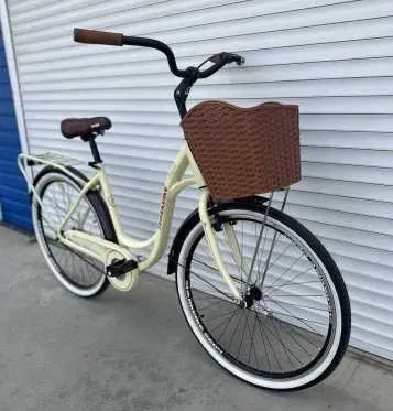 велосипед Дамский-прогулочный алюминиевый 26" Sharkbike-04. Новые 2026 — фото 3