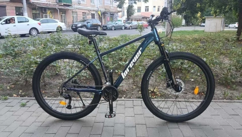 Велосипед горный Forever 27,5" гидравлика Shimano, 3*9 S Altus , хамелон