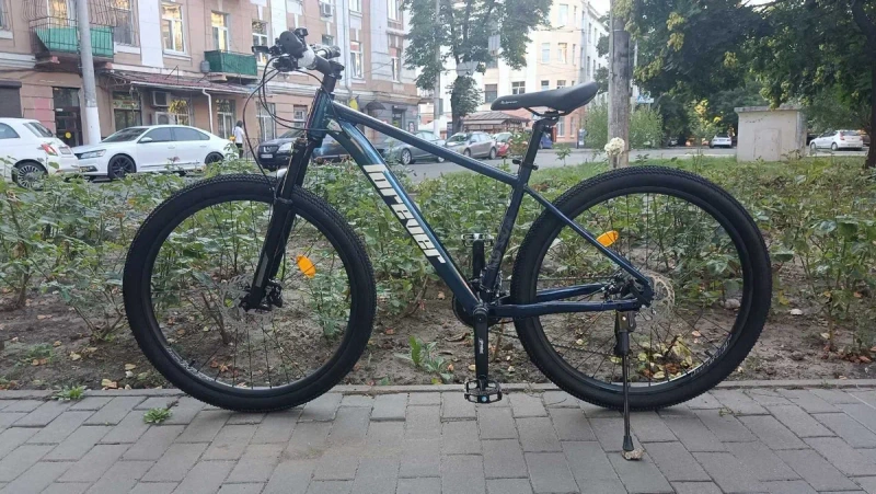 Велосипед горный Forever 27,5" гидравлика Shimano, 3*9 S Altus , хамелон — фото 2