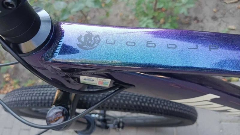 Велосипед горный Forever 27,5" гидравлика Shimano, 3*9 S Altus , хамелон — фото 8