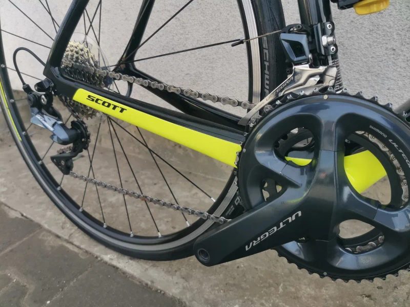 Велосипед Шосер Карбон  Scott Addict 10 Shimano Ultegra 11 Вага 7.5 кг — фото 4