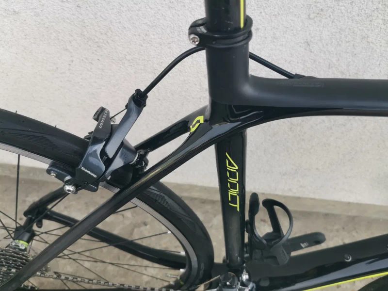 Велосипед Шосер Карбон  Scott Addict 10 Shimano Ultegra 11 Вага 7.5 кг — фото 6