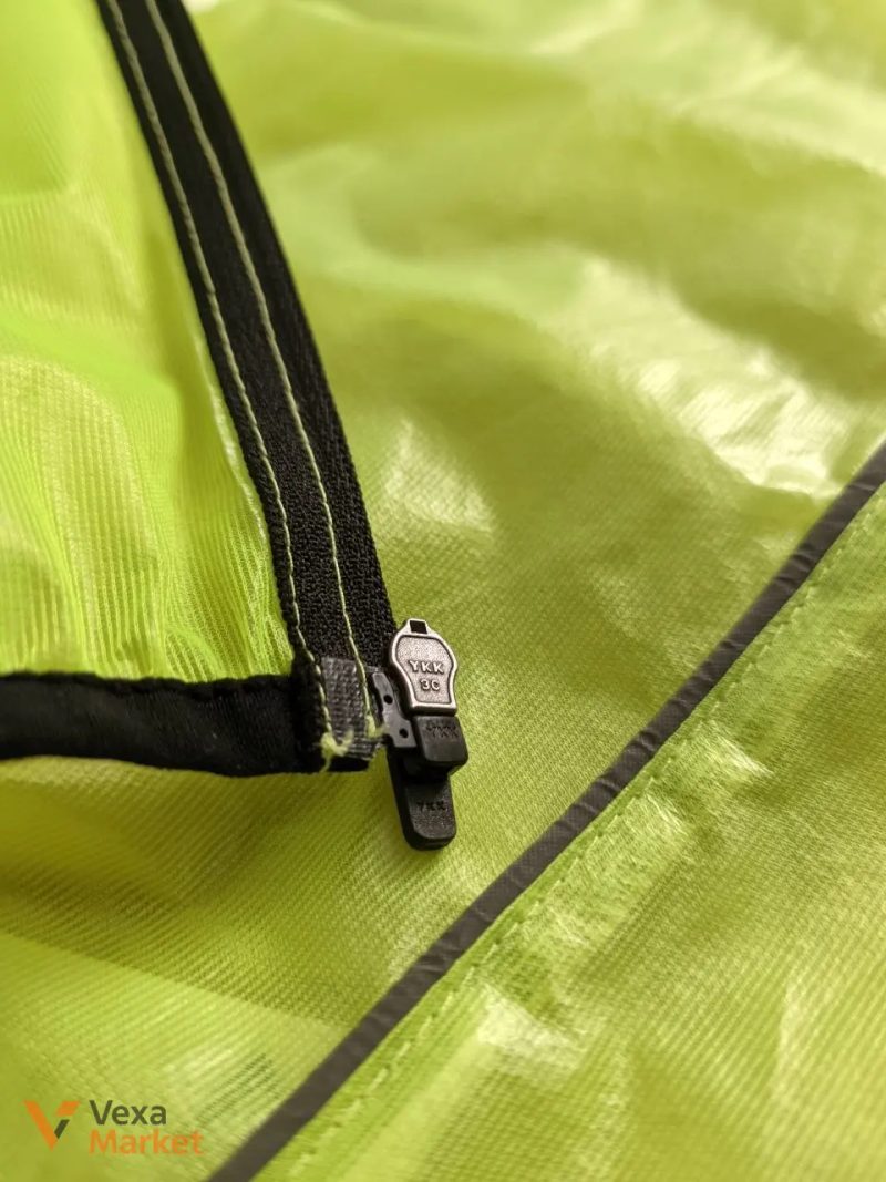 Велосипедна куртка EKOI Perf SHARK Neon Yellow Rain Jacket — фото 2