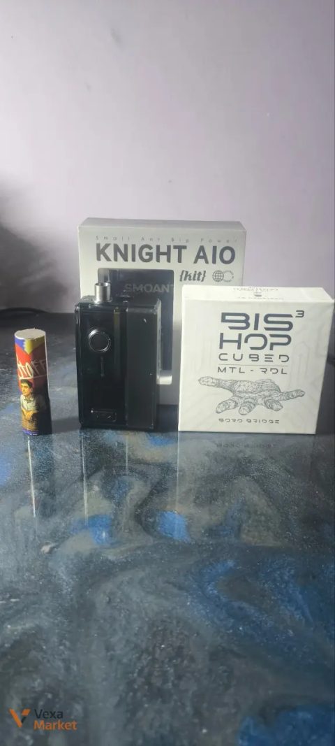 Вейп Knight AIO з бриджем Bishop Cube MTL RTA