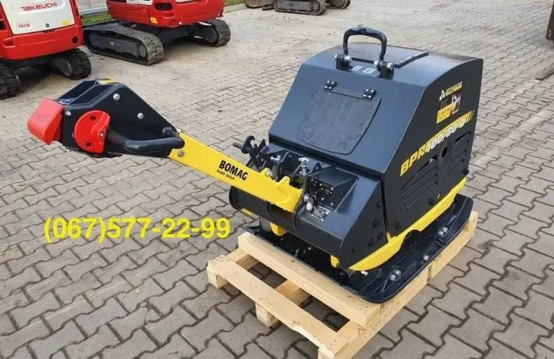 Виброплита 720кг Bomag BPR 100/80d, 2020г, 34часа Трамбовка — фото 2