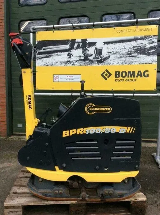 Виброплита 720кг Bomag BPR 100/80d, 2020г, 34часа Трамбовка — фото 3