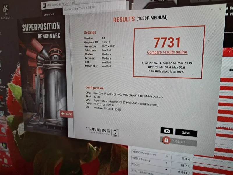 Видеокарта б\у SAPPHIRE PULSE RX570 4GB топ состояние и другие карты — фото 8