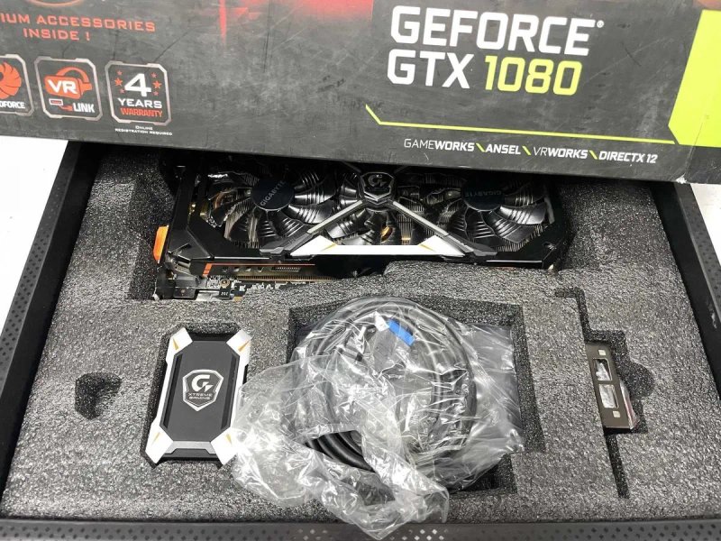Видеокарта Gigabyte GeForce GTX 1080 Xtreme Gaming 8G Premium Pack — фото 4