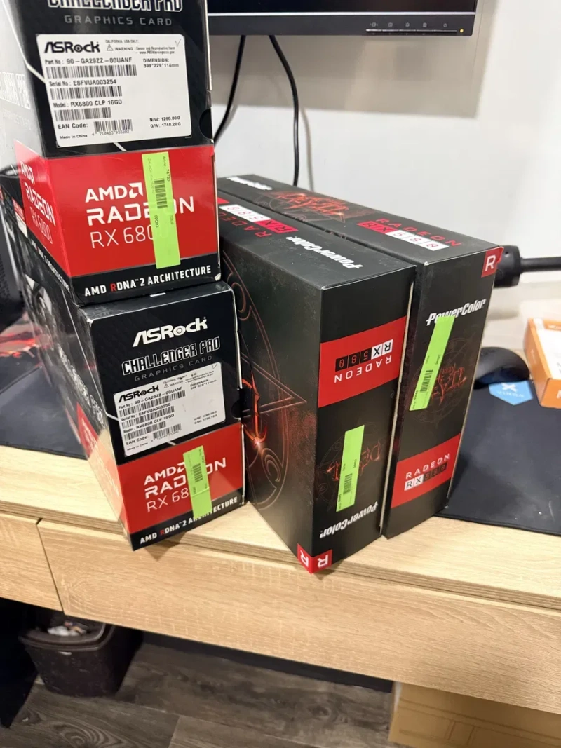 Відеокарта потужна ігрова нова зі Штатів AsRock Challenger PRO  RX6800 16gb GDDR6x — фото 3