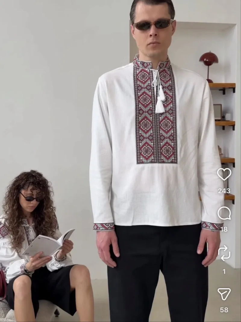 Вишиванка жіноча і чоловіча — фото 4