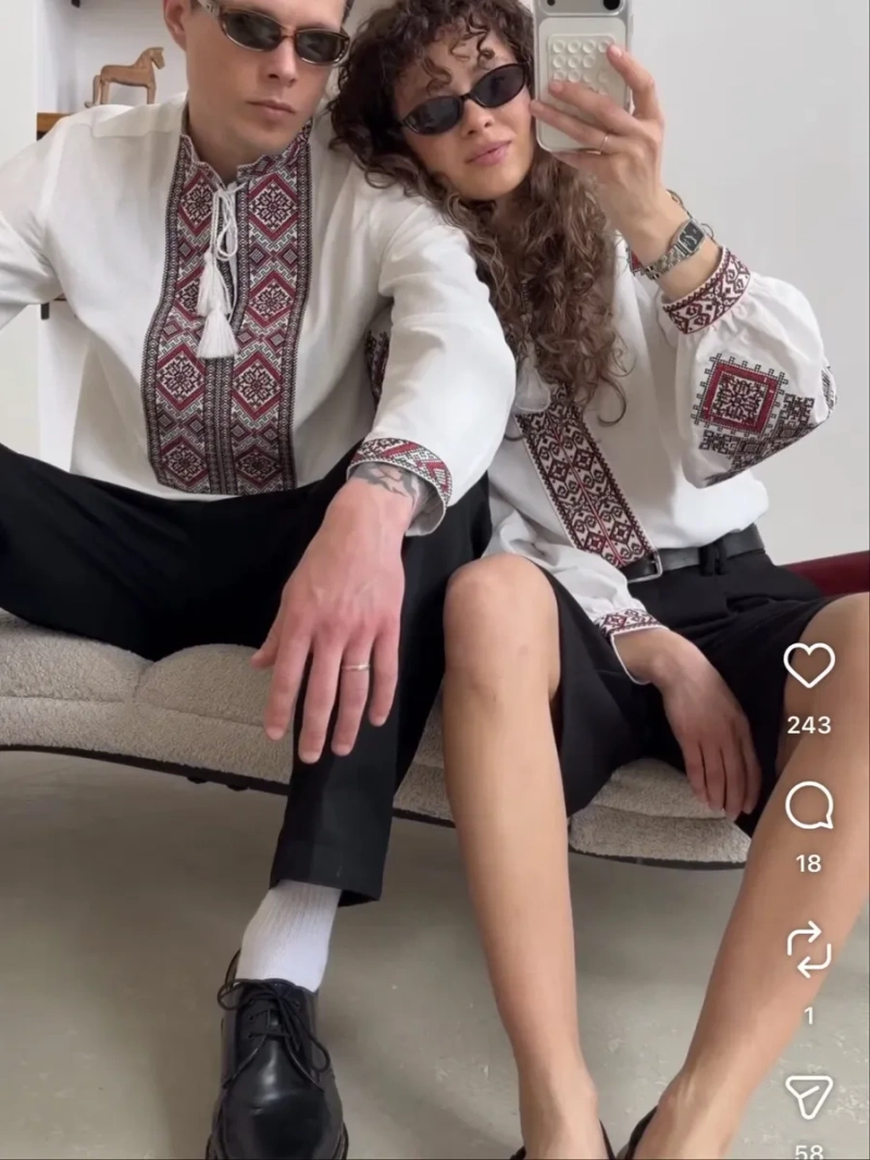 Вишиванка жіноча і чоловіча — фото 7