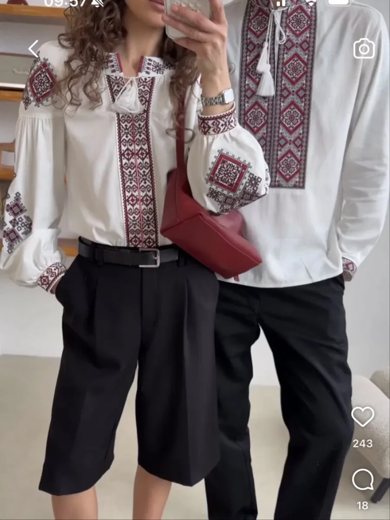 Вишиванка жіноча і чоловіча — фото 8
