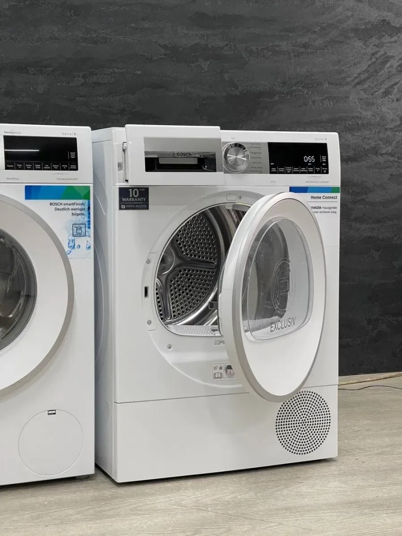 Виставка Комплект Пральна +Сушильна машина Bosch 6 SERIES WGG244M90/01.. WQG235D90/01 9kg A+++ — фото 2