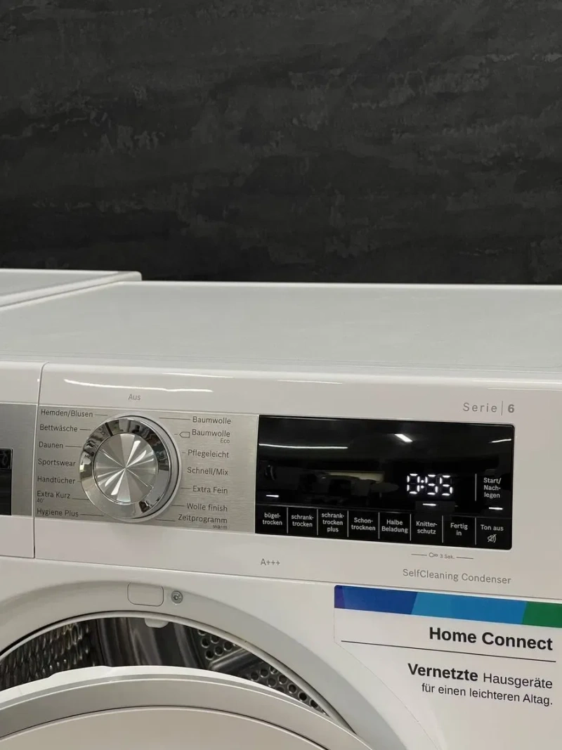 Виставка Комплект Пральна +Сушильна машина Bosch 6 SERIES WGG244M90/01.. WQG235D90/01 9kg A+++ — фото 5