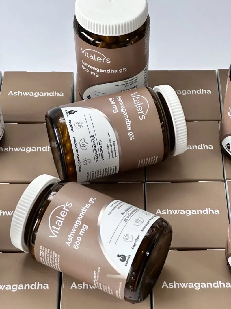 Vitalers Ashwagandha 9%, Ашваганда Віталерс, НОВИЙ ДИЗАЙН — фото 2