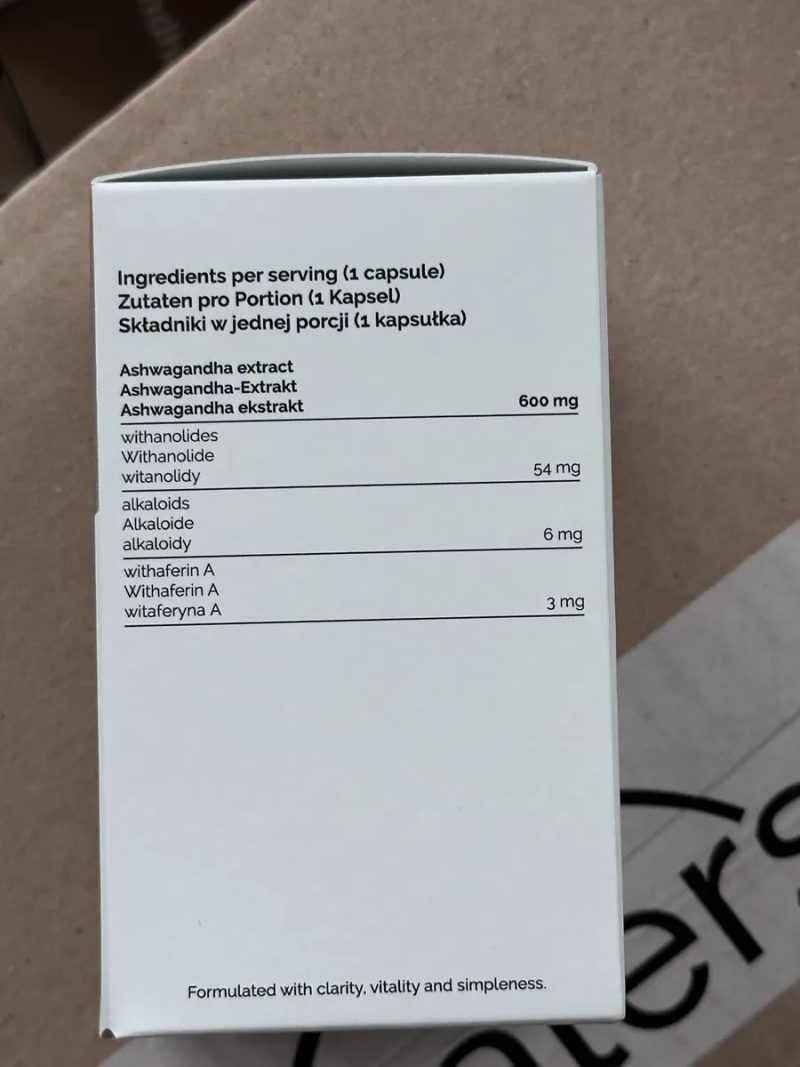 Vitalers Ashwagandha 9%, Ашваганда Віталерс, НОВИЙ ДИЗАЙН — фото 3