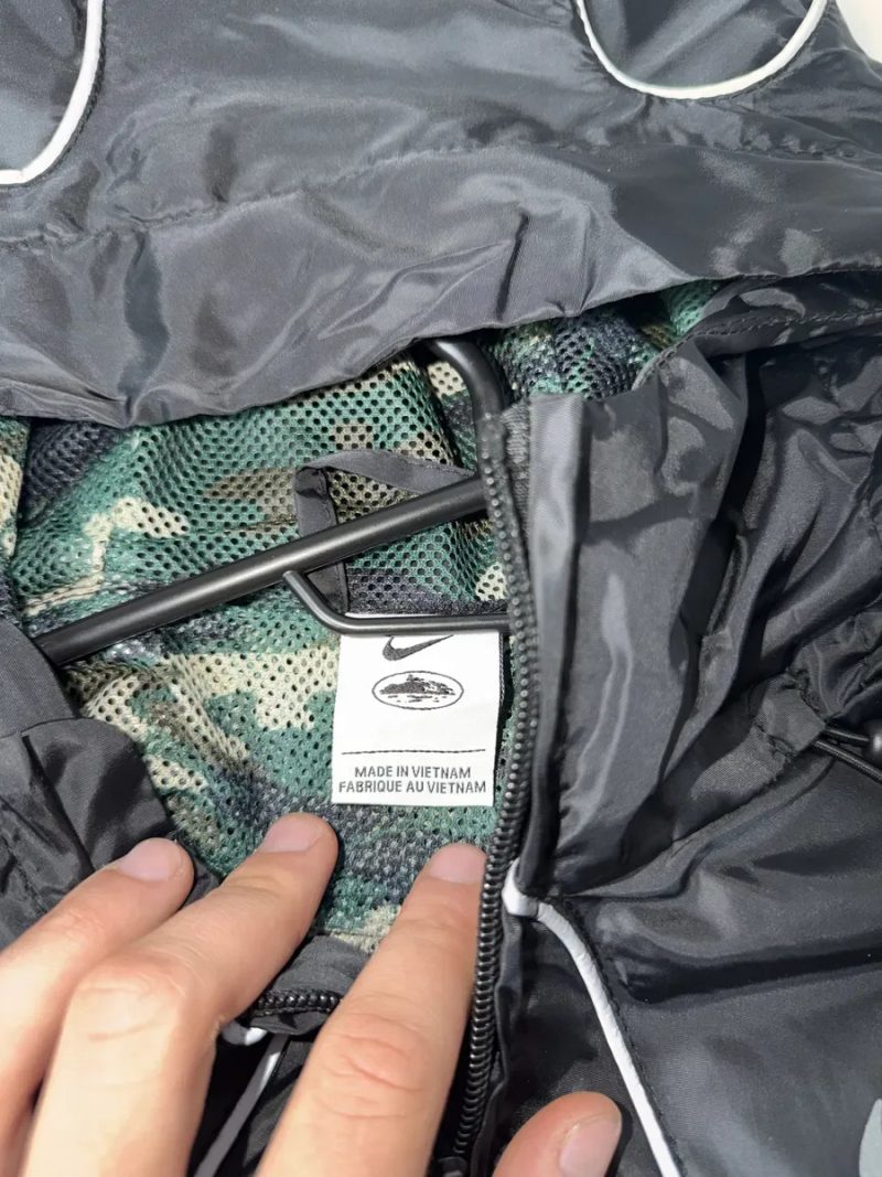 Вітровка кортез і найк corteiz & nike рефлективна drill дріл — фото 5