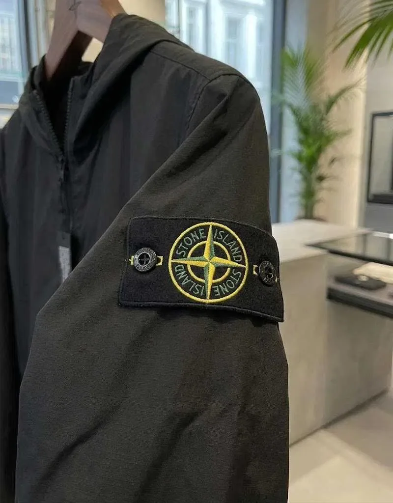 Вітровка Stone Island GoreTex • Бомбер Черный Стон Айленд • XS S M L XL XXL — фото 3