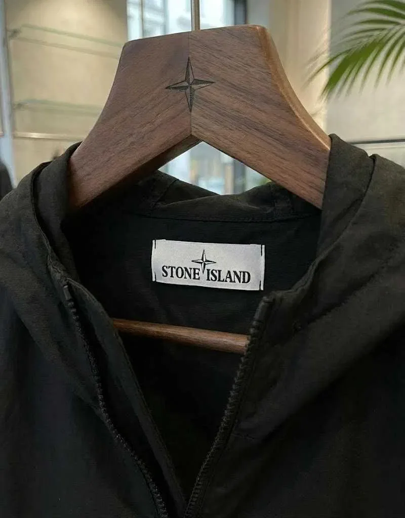 Вітровка Stone Island GoreTex • Бомбер Черный Стон Айленд • XS S M L XL XXL — фото 4