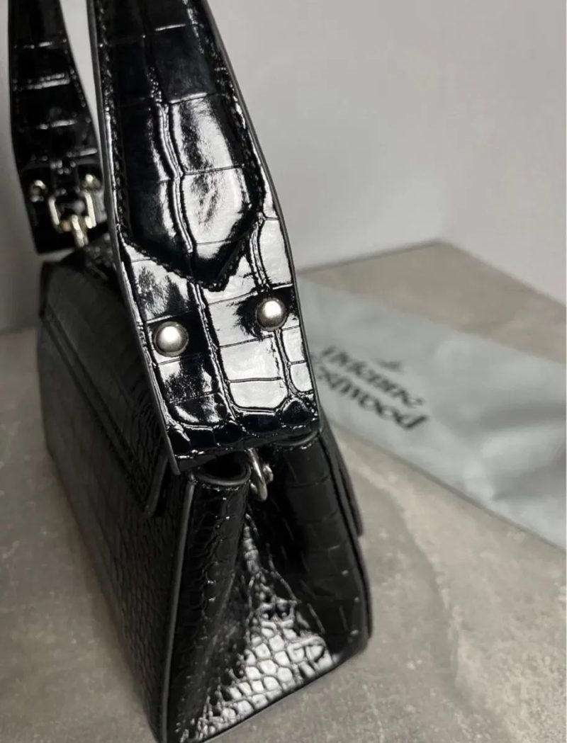Vivienne Westwood Hazel сумка женская чорна off heron chanel жіноча — фото 5
