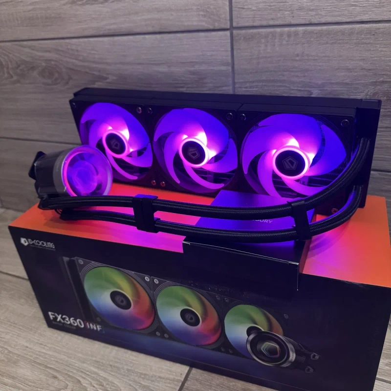 Водяне охолодження 360mm ID Cooling водянка, кулер — фото 2