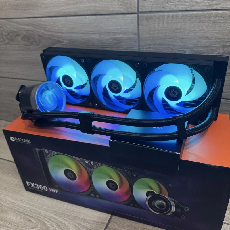 Водяне охолодження 360mm ID Cooling водянка, кулер — фото 4