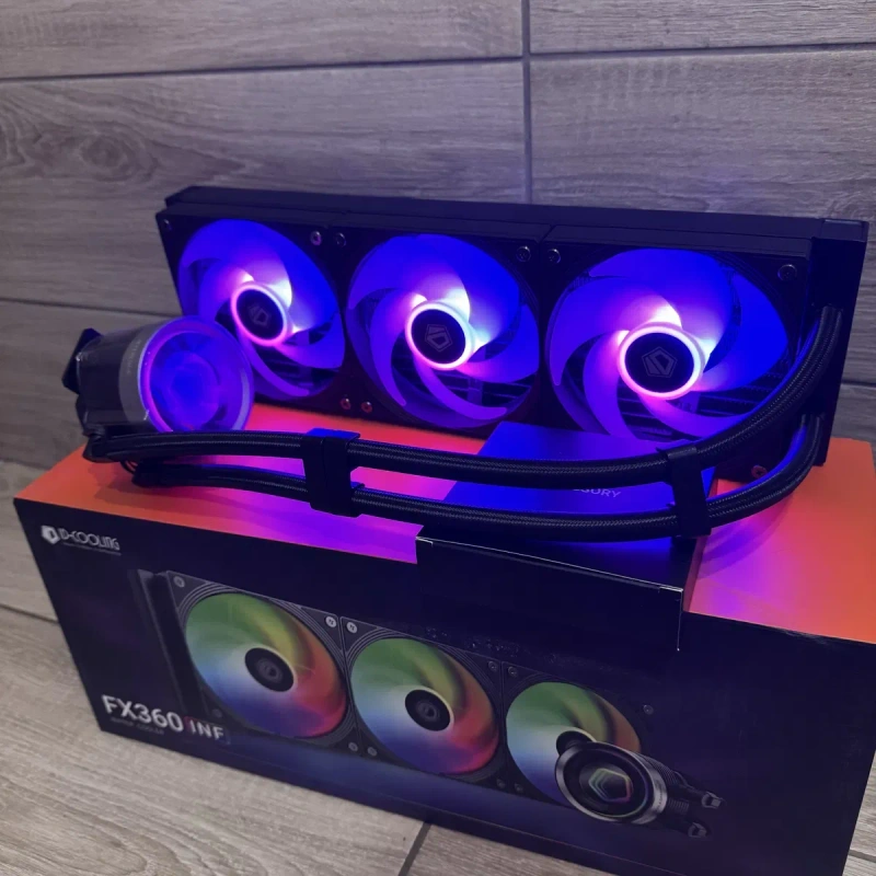 Водяне охолодження 360mm ID Cooling водянка, кулер — фото 5