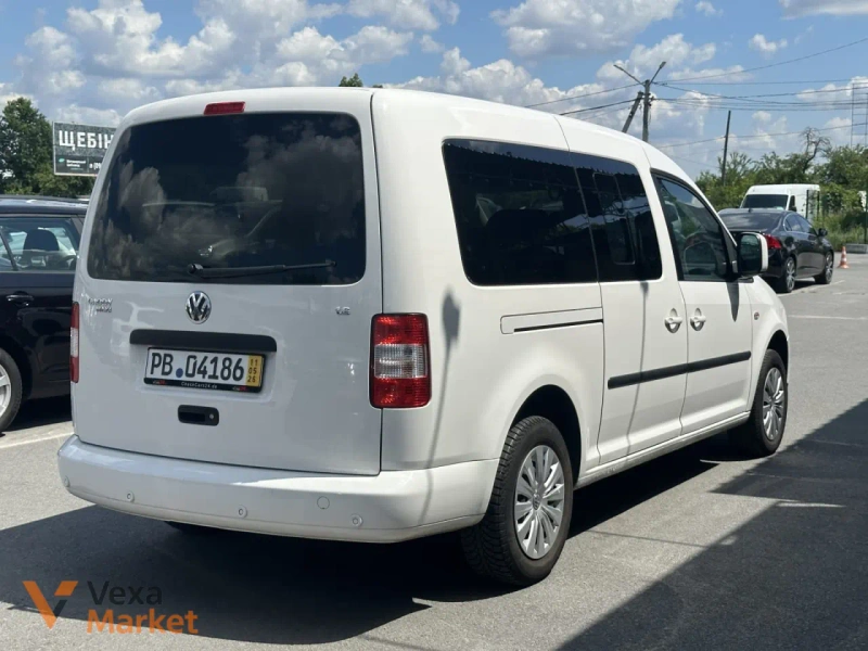 Volkswagen Caddy 2008 Бензин 1.6 л Білий — фото 3
