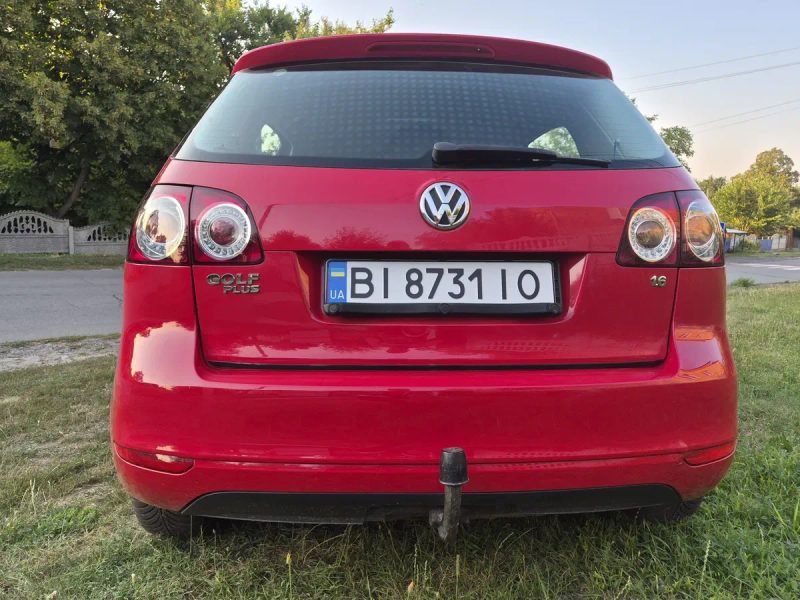 Volkswagen Golf + 6 Фольксваген Гольф плюс 2011 року 1.6 mpi Газ/бензин НЕФАРБОВАНА Гарний стан — фото 7