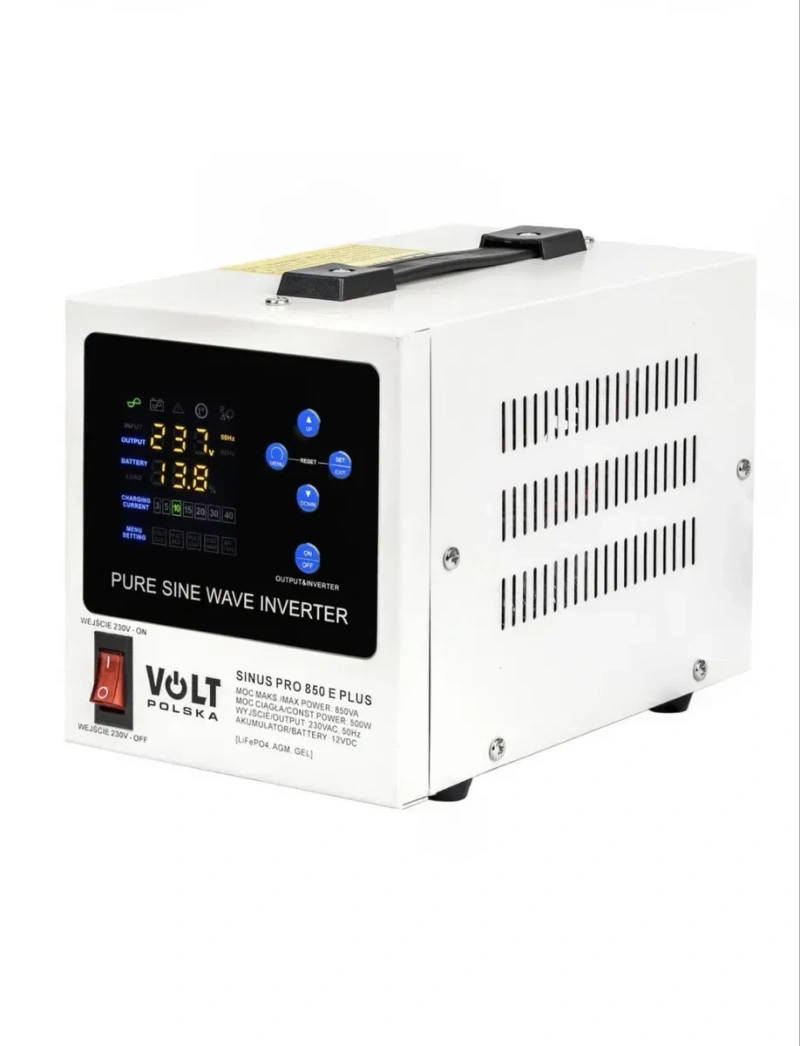 Volt Polska SINUS PRO 850 E PLUS 12V AGM, GEL, LiFePO4 — фото 7
